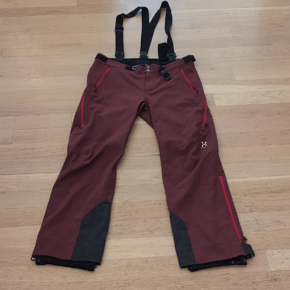 Men's Brown Ski Pants
